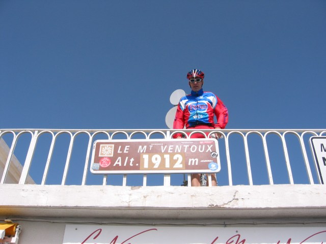 That's me at the top. Almost did not get this picture since it required going up some stairs. 