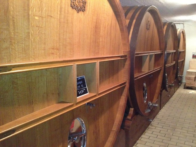 These barrels are about 7-8 feet high and wide. Stunning.