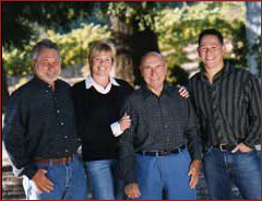 Ray, his wife Lori, Mike (who passed away in 2009) and Marc.