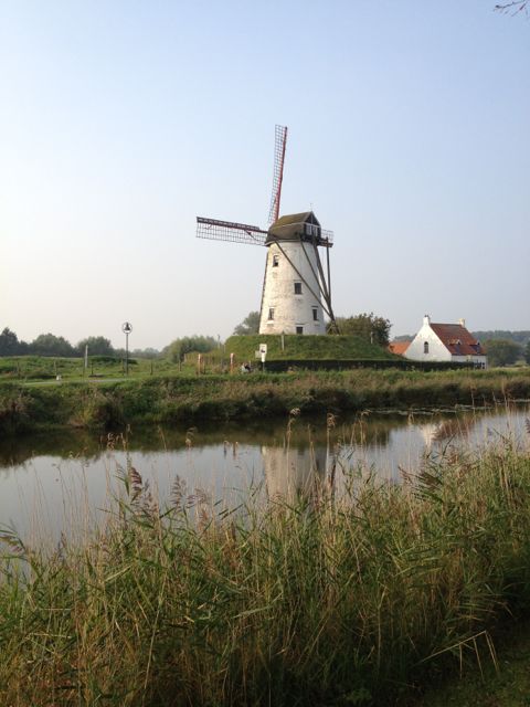 Back in Belgium, just outside of Bruges.