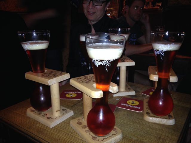 Mostly we drank beer....