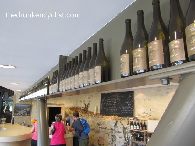 I know Domaine Huet has come under a bit of fire recently, but we had a fabulous tasting there.