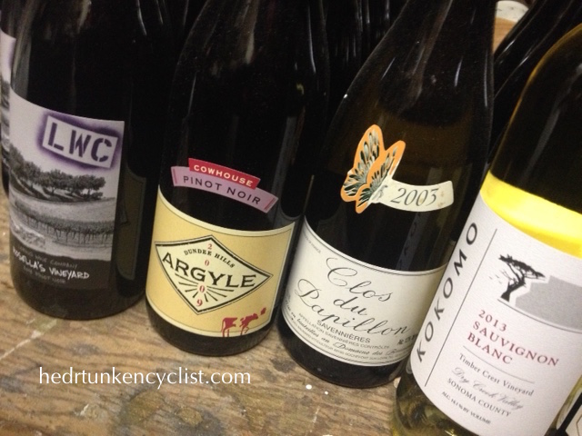 Even some French producers are putting some wine under the screw!