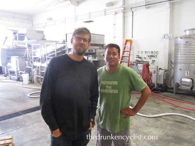 Web Marquez (left) and Dave Low of Anthill Farms.