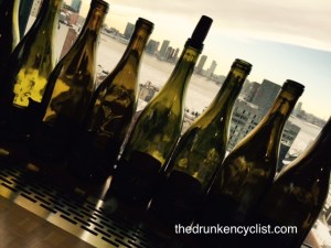 Tastings with a view of the Hudson River are always nice.