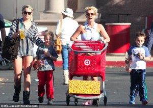 Who knows? Maybe Britney is a finalist for Mother of the Year...