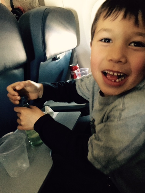 Sebastian insisted on opening the bottles and pouring them for me, which was both endearing and disturbing.