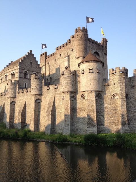 Gravensteen Castle in Gent.
