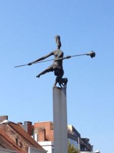 The Herbakker statue in Eeklo