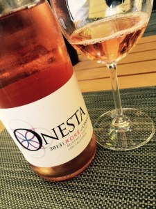 My wine of the night was likely this rosé of Consult from the 130 year-old Bechtold Vineyard.