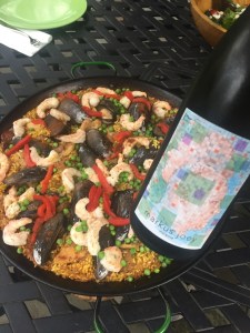 2014 Markus Joey, paired with a friend's paella.