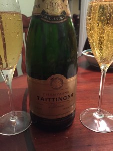 Not the greatest photo, but trust me, the wine was fabulous.