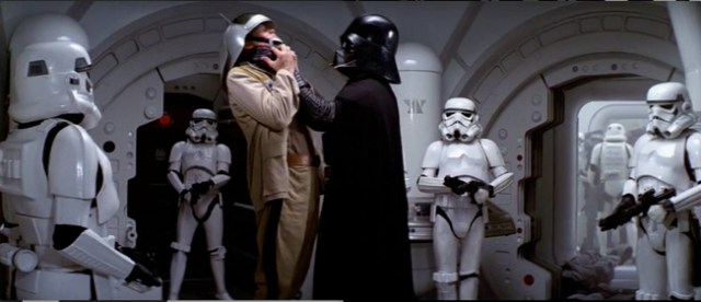 What happens when Darth learns of the corkage fee...