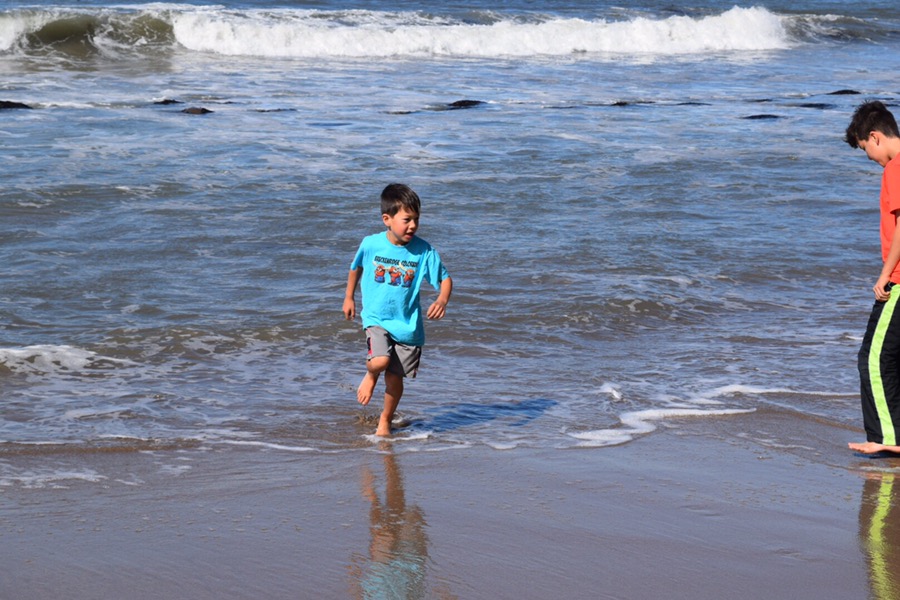 Bowling Ball Beach is not far away.