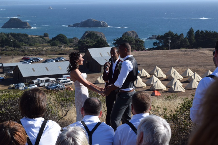 It was a stunning ceremony.