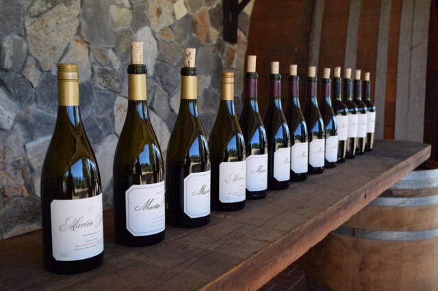 Monday morning right back up with a three hour tasting at Martin Ray.