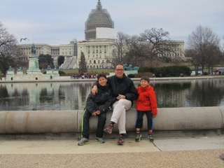 The week between Christmas and New Year's in D.C. The nation's "new" capital (Philly was it's first) is just a few hours down I-95 and we would typically spend a few days down there between Christmas and New Year's. It is a great time to go--hotels are really cheap, and the lines are really short.