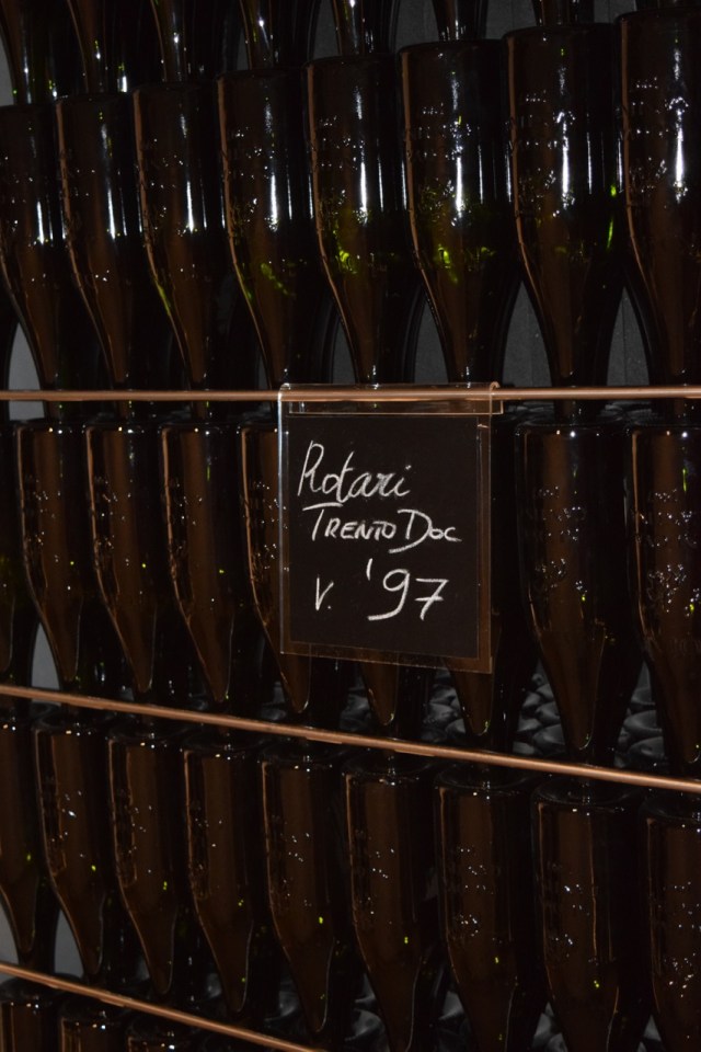 After a tour of the facility, Lucio opened a bottle of 1997 Rotari which had been resting on the lees for two decades. After a quick disgorgement à la volée, we had one of the more memorable sparklers I have tried in a while.