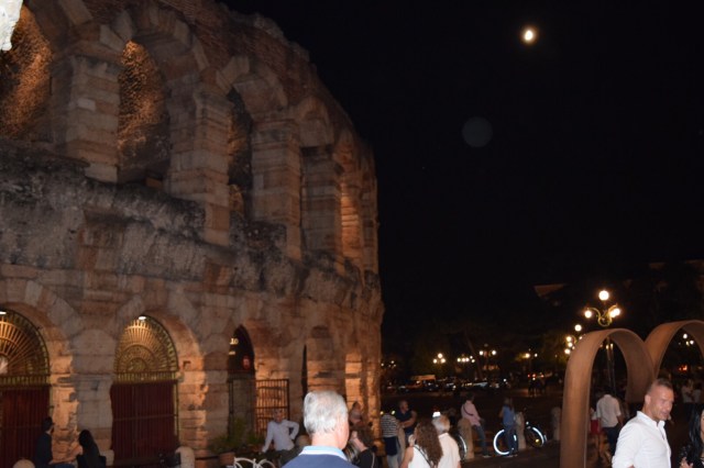 Out into the Veronese night.