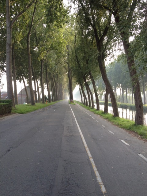 One of the roads waiting for me and my bike.