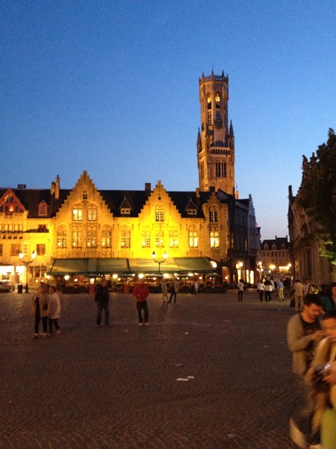 Not a bad view from our table....